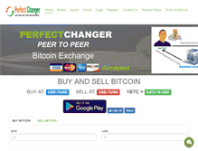 Tablet Screenshot of perfectchanger.com